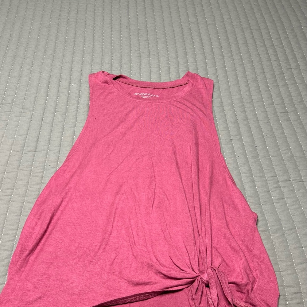 Beyond Yoga Pink Tank Top